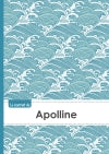 Le carnet d'Apolline : Lignes, 96p, A5 : Vague Japonaise book
