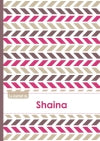 Le carnet de Shaina : Lignes, 96p, A5 : Motifs Violet Gris Taupe Children's books