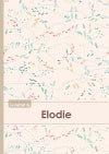Le carnet d'Elodie : Lignes, 96p, A5 : Poissons book