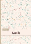 CARNET MALIK LIGNES,96P,A5 POISSONS Children's books