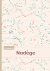 CARNET NADEGE LIGNES,96P,A5 POISSONS book