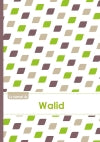 Le carnet de Walid : Lignes, 96p, A5 : Pe´tales Vert Taupe Gris Children's books