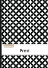 Le carnet de Fred : Lignes, 96p, A5 : Ronds Noir et Blanc Children's books