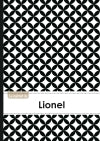 Le carnet de Lionel : Lignes, 96p, A5 : Ronds Noir et Blanc book