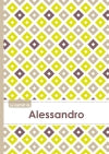 Le carnet d'Alessandro : Lignes, 96p, A5 : Carré Poussin Gris Taupe book