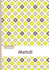 Le carnet de Mehdi : Lignes, 96p, A5 : Carré Poussin Gris Taupe book