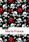 CARNET MARIE FRANCE BLANC,96P,A5 TETESDEMORT book