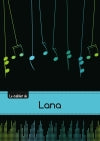 Le carnet de Lana : Musique, 48p, A5 book