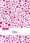 Le cahier d'Ella : Séyès, 96p, A5 : Constellation Rose book