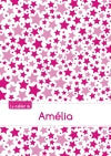 Le cahier d'Amélia : Blanc, 96p, A5 : Constellation Rose book