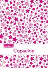 Le cahier de Capucine : Blanc, 96p, A5 : Constellation Rose book