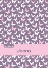 Le cahier de Joana : Séyès, 96p, A5 : Papillons Mauve book