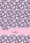 Le cahier de Laly : Séyès, 96p, A5 : Papillons Mauve book