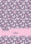 Le cahier de Léa : Séyès, 96p, A5 : Papillons Mauve book