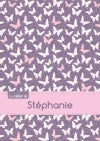 CAHIER STEPHANIE SEYES,96P,A5 PAPILLONSMAUVE book