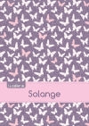 CAHIER SOLANGE PTSCX,96P,A5 PAPILLONSMAUVE book