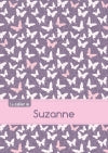 CAHIER SUZANNE PTSCX,96P,A5 PAPILLONSMAUVE book