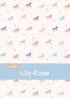 Le cahier de Lily-Rose : Séyès, 96p, A5 : Chevaux book