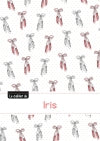 Le cahier d'Iris : Séyès, 96p, A5 : Ballerine book