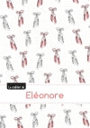 Le cahier d'Eléonore : Petits carreaux, 96p, A5 : Ballerine book