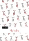 CAHIER NATALIA BLANC,96P,A5 BALLERINE book