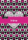 Le cahier d'Irène : Petits carreaux, 96p, A5 : C ur et étoile book
