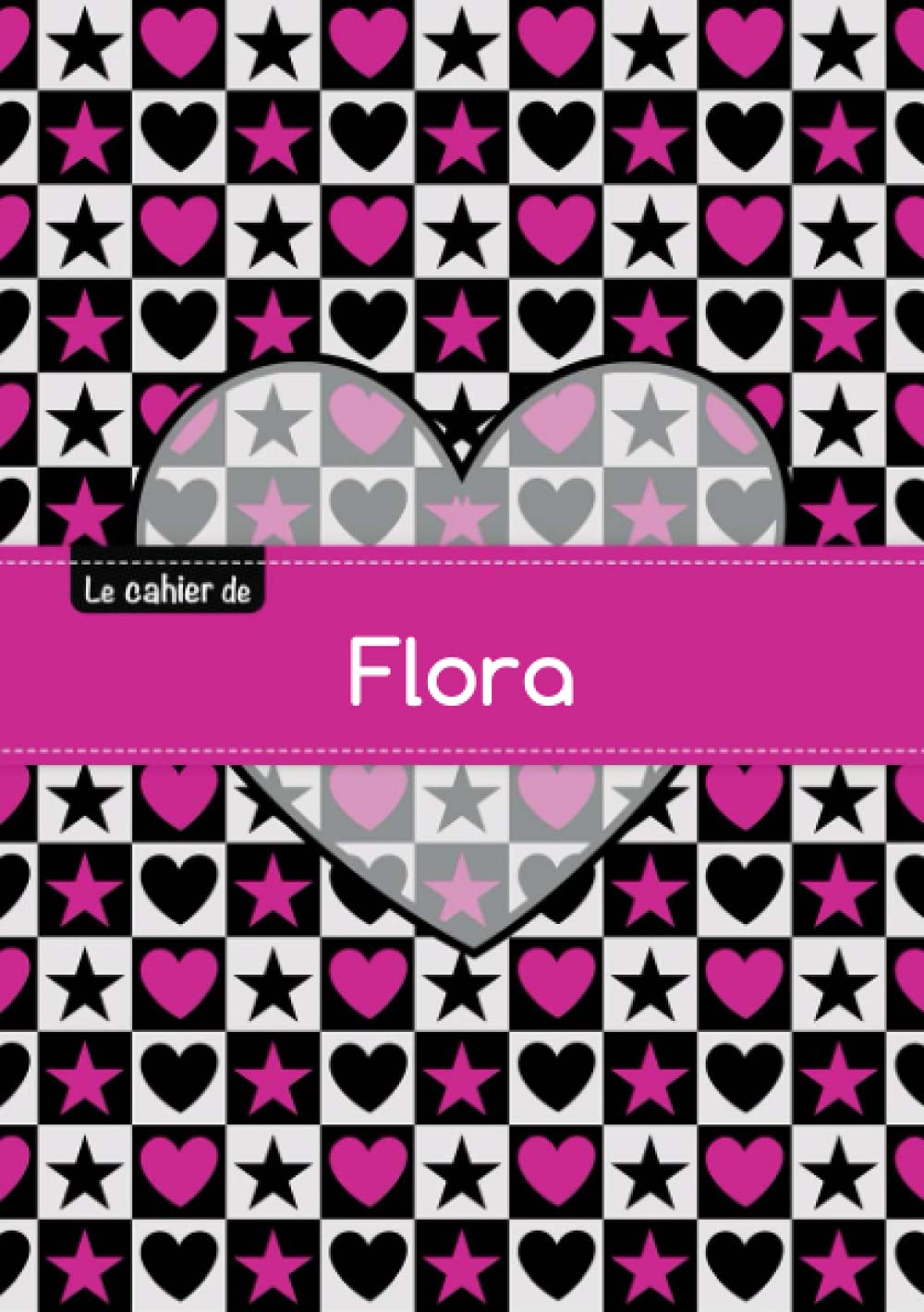 Le cahier de flora: Le cahier de flora - blanc, 96p, a5 - c - ur et étoile book