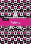 Le cahier de Fatima : Blanc, 96p, A5 : Etoile et c ur Children's books