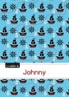 Le cahier de Johnny : Petits carreaux, 96p, A5 : Pirates book