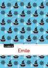 Le cahier d'Emile : Blanc, 96p, A5 : Pirates book