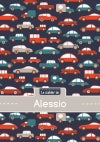 Le cahier d'Alessio : Petits carreaux, 96p, A5 : Voitures Children's books