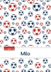 CAHIER MILO SEYES,96P,A5 FOOTBALLPARIS book