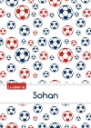 CAHIER SOHAN SEYES,96P,A5 FOOTBALLPARIS Children's books