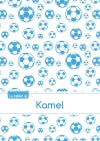 Le cahier de Kamel : Blanc, 96p, A5 : Football Marseille book