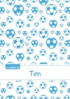 CAHIER TIM BLANC,96P,A5 FOOTBALLMARSEILLE book