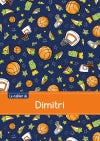 Le cahier de Dimitri : Blanc, 96p, A5 : Basketball book