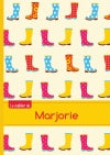 CAHIER MARJORIE BLANC,96P,A5 BOTTESDEPLUIE book