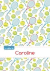 Le cahier de Caroline : Séyès, 96p, A5 : Tennis book
