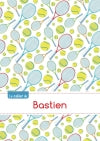 Le cahier de Bastien : Blanc, 96p, A5 : Tennis book