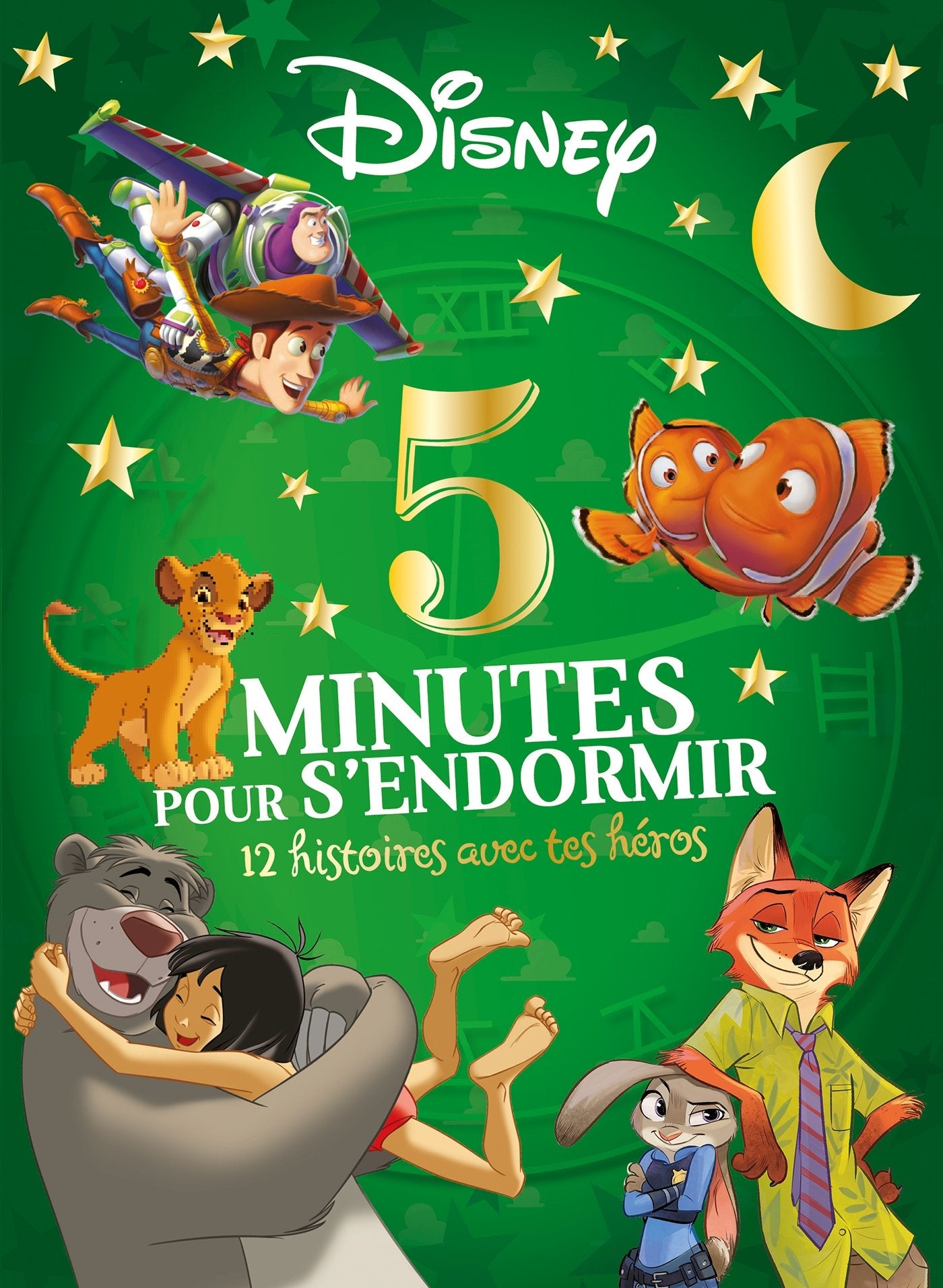 DISNEY - 5 Minutes pour s'endormir - Les Grands Classiques book