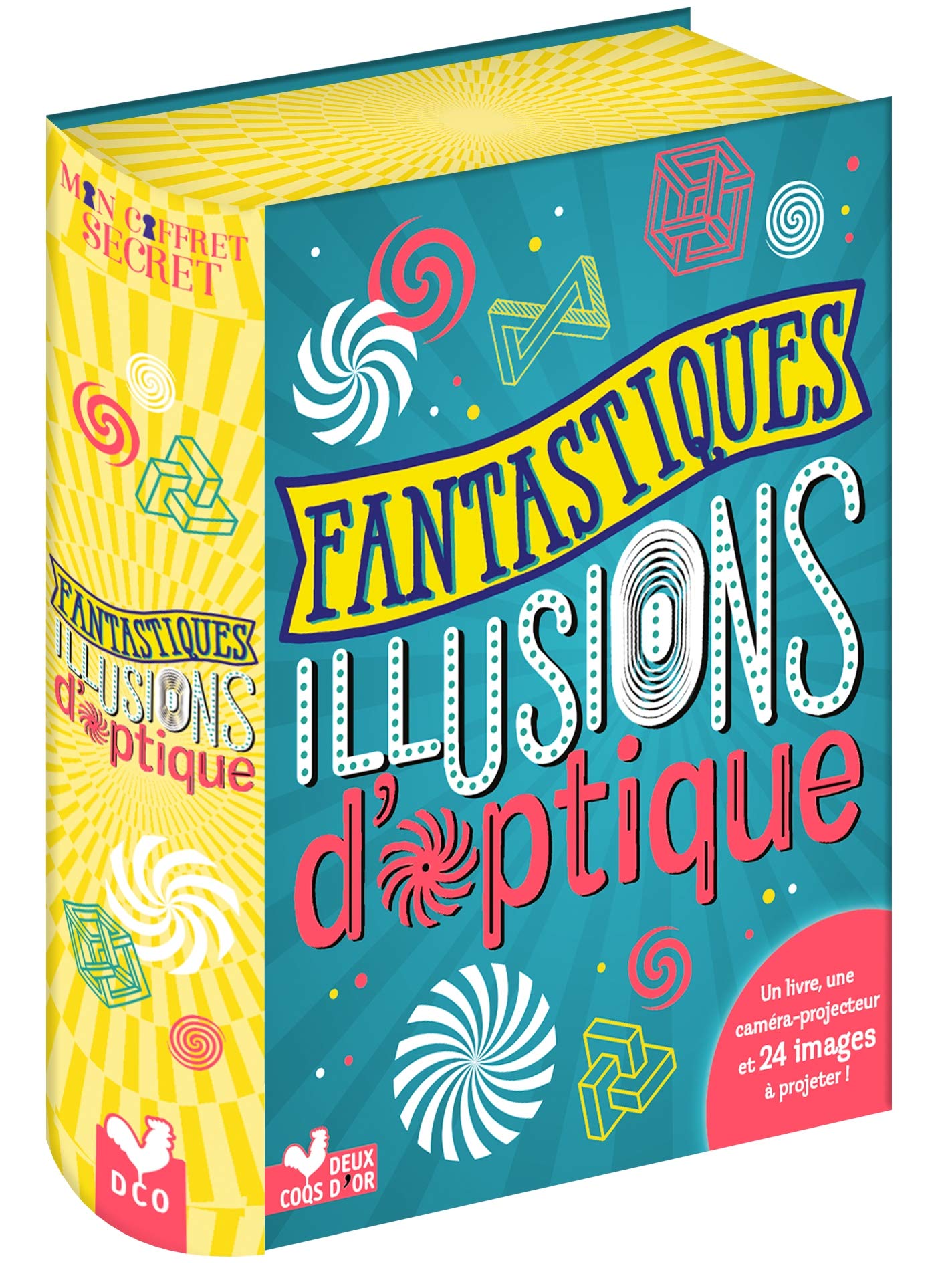 Illusions d'optique - coffret avec lampe: Avec une caméra-projecteur Non-fiction