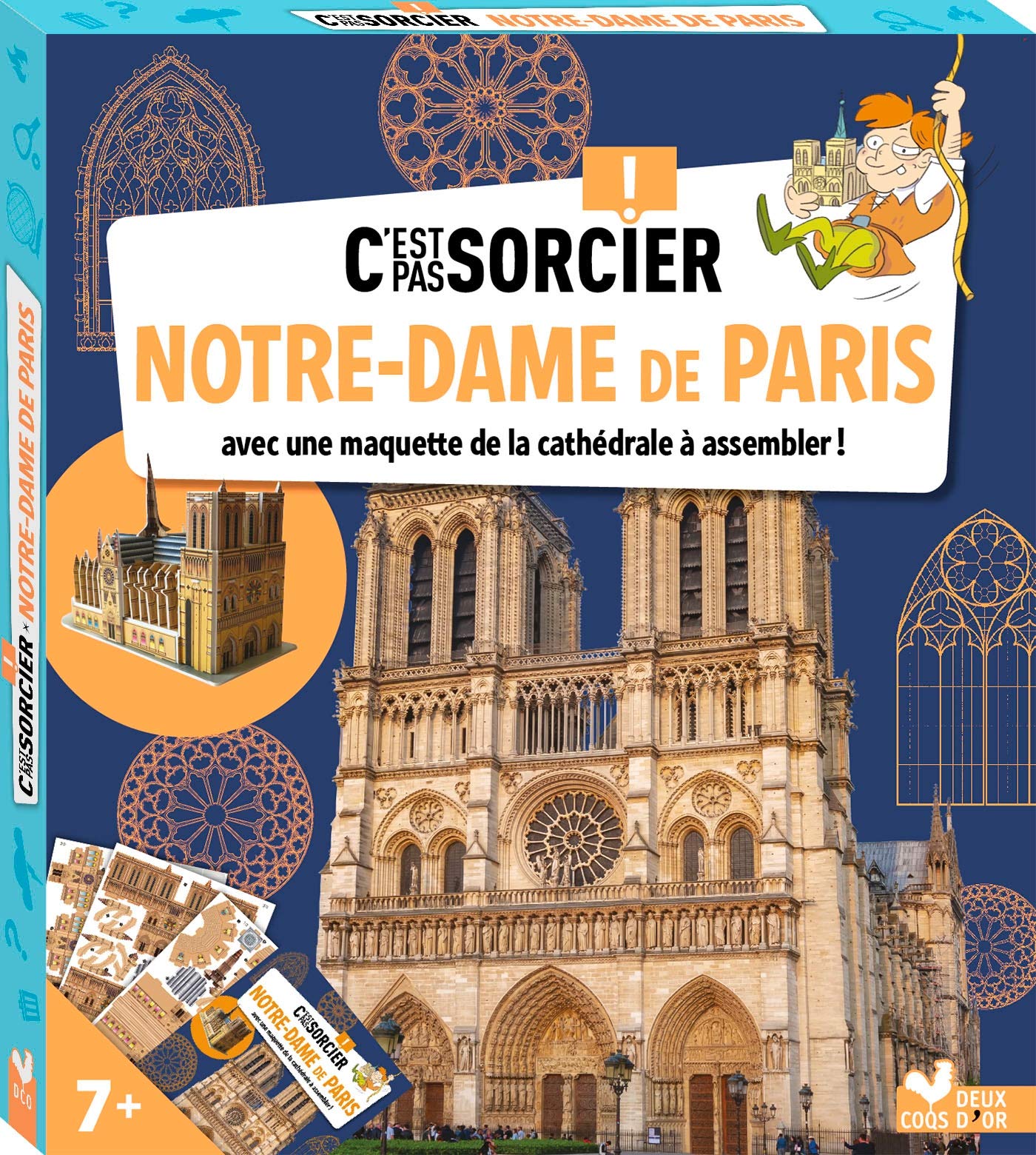 C'est pas sorcier Notre-Dame de Paris - boîte avec accessoires: Avec une maquette de la cathédrale à assembler ! Non-fiction