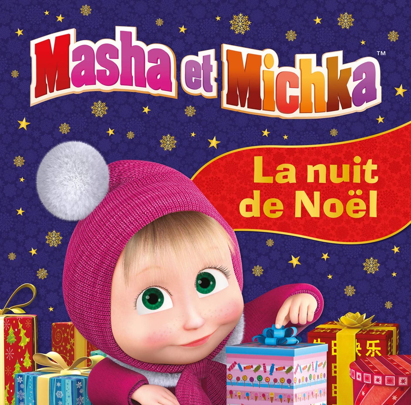 Masha et Michka - La nuit de Noël book