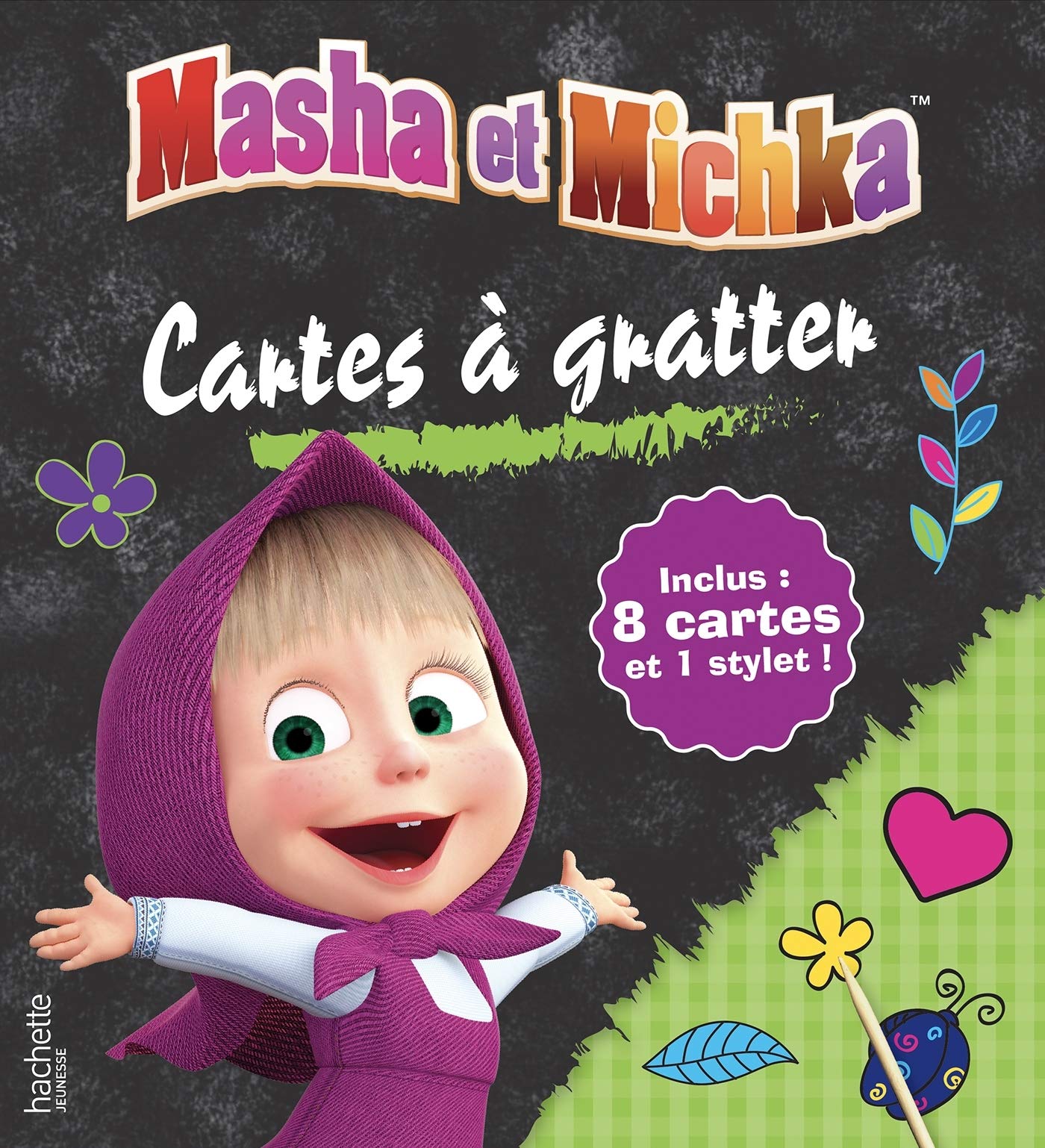Masha et Michka - Cartes à gratter book