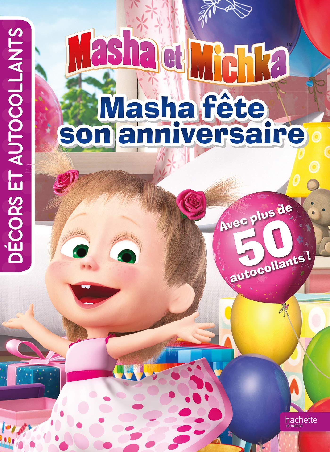 Masha et Michka Décors et autocollants L'anniversaire book