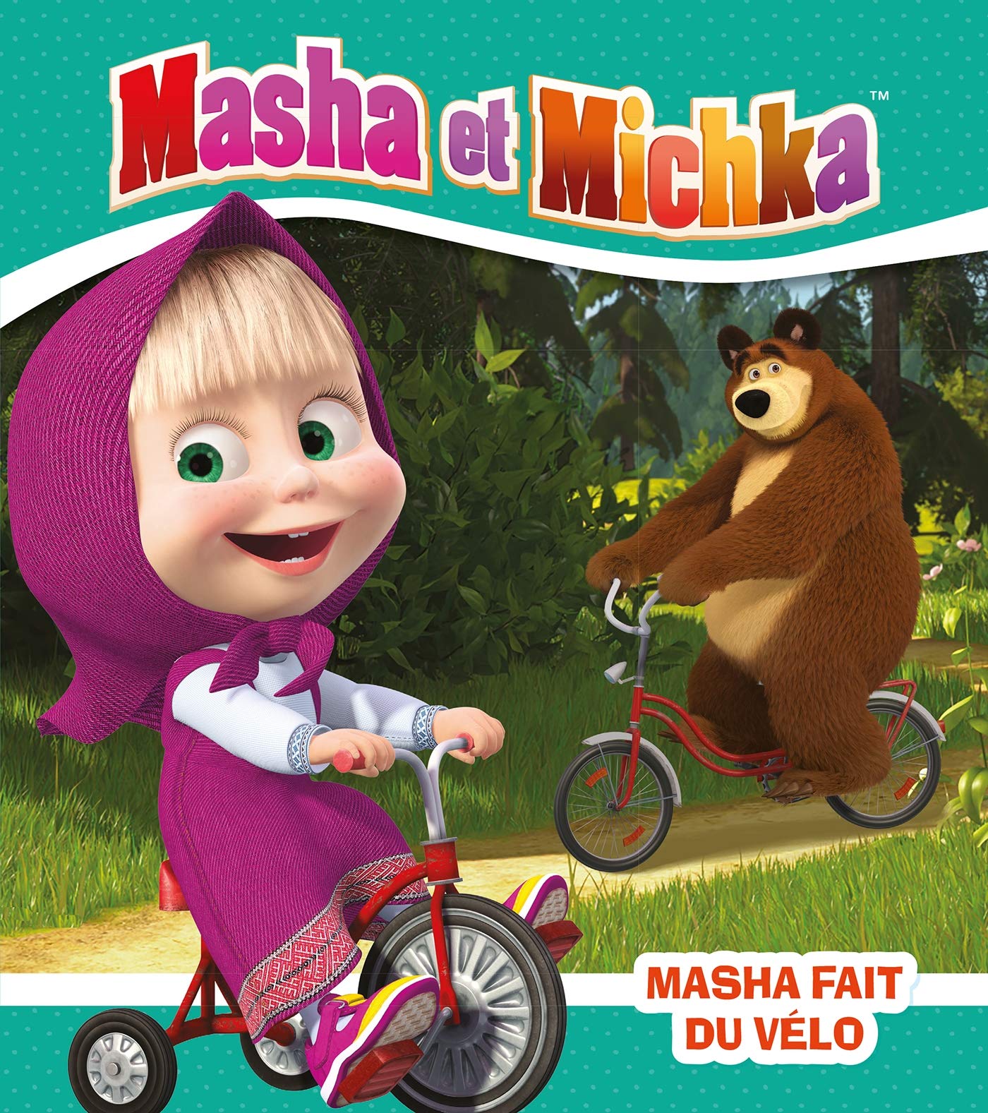 Masha et Michka - Masha fait du vélo book