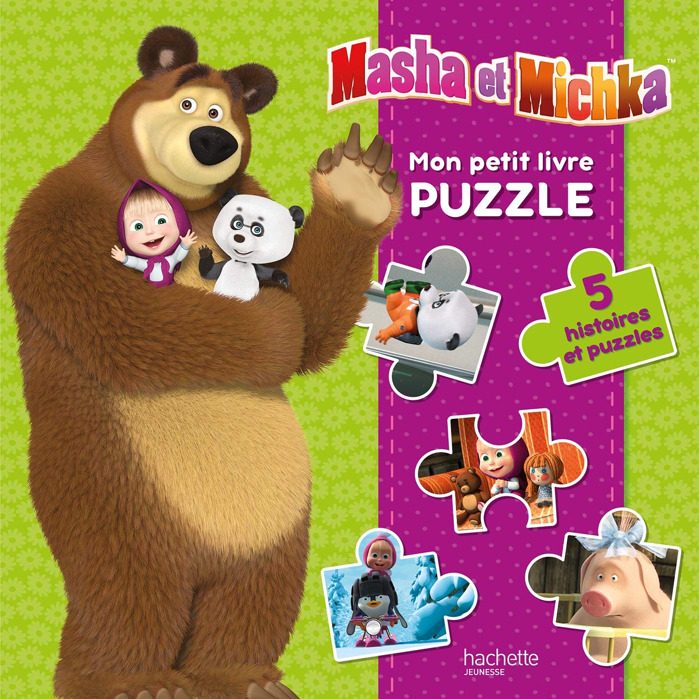 Masha et Michka - Mon petit livre puzzle NED: 5 histoires puzzle Children's books