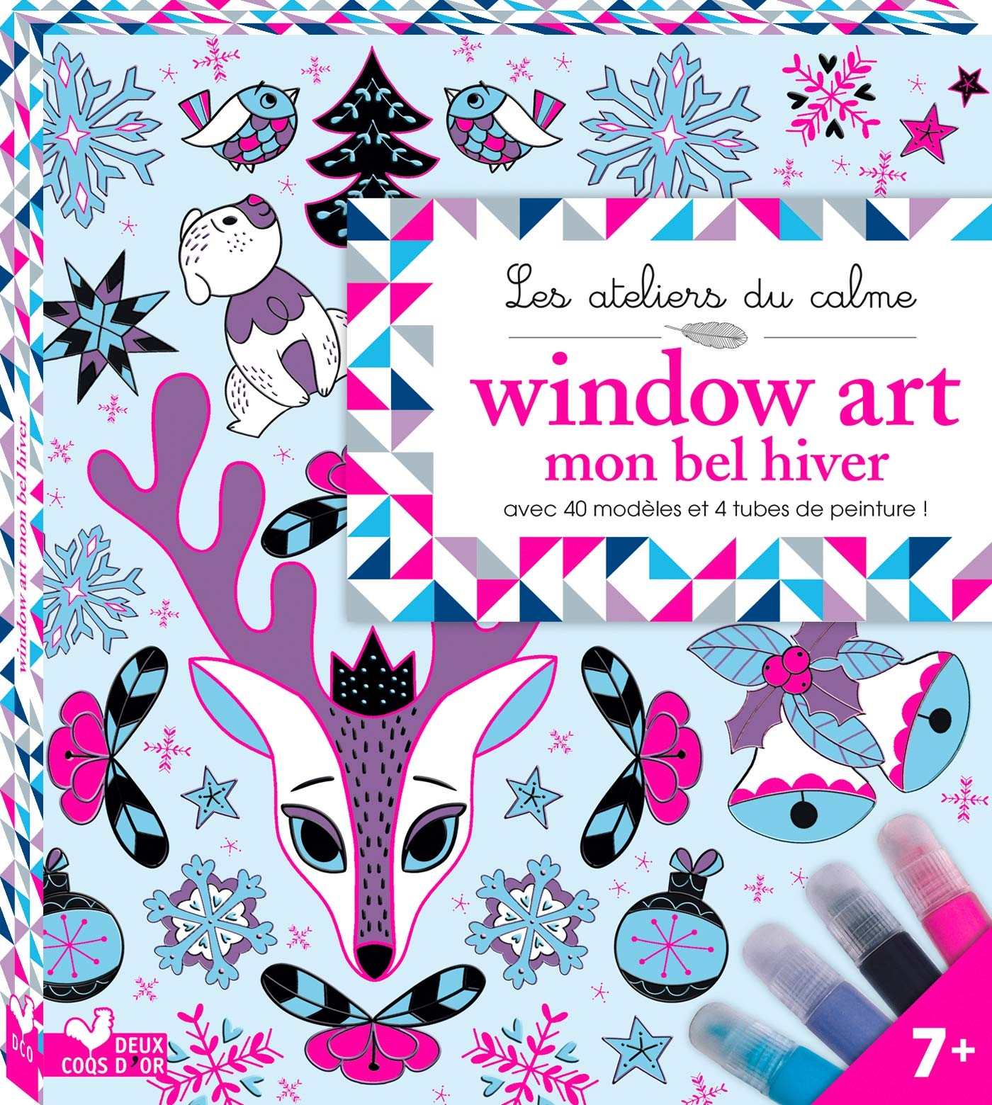 Window art Mon bel hiver - boîte avec accessoires book