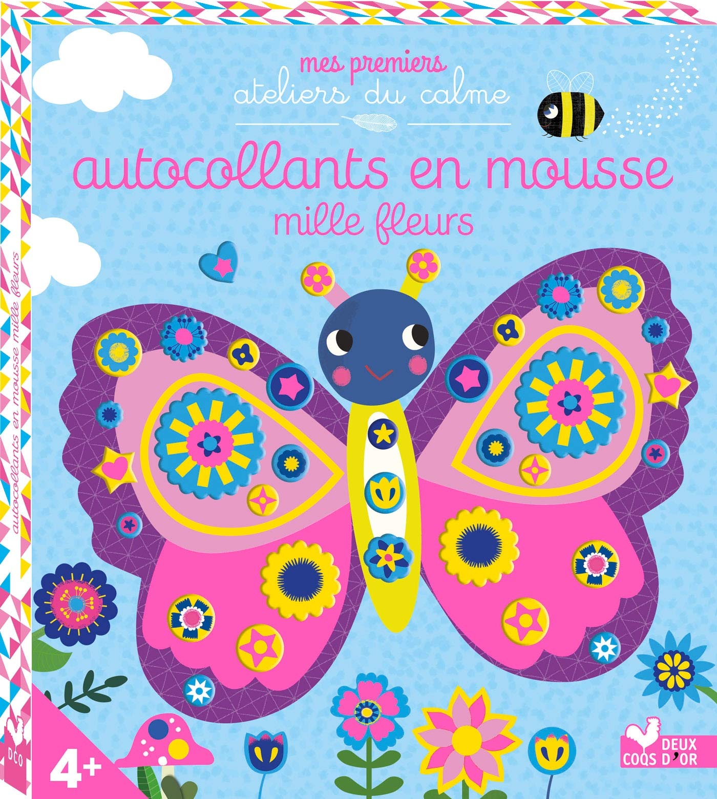 Autocollants en mousse mille fleurs - boîte avec accessoires Tiptoi & Games