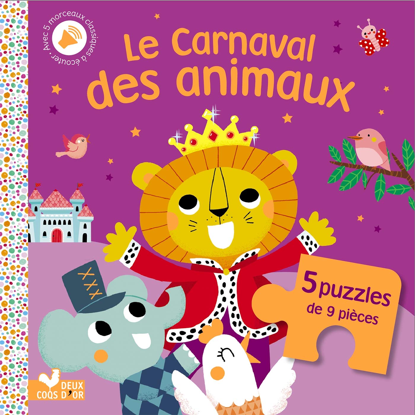 Le carnaval des animaux - livre puzzle book